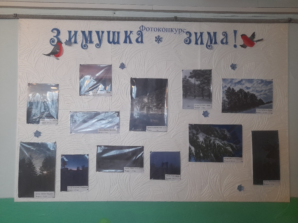 Школьный конкурс «Зимушка- зима».